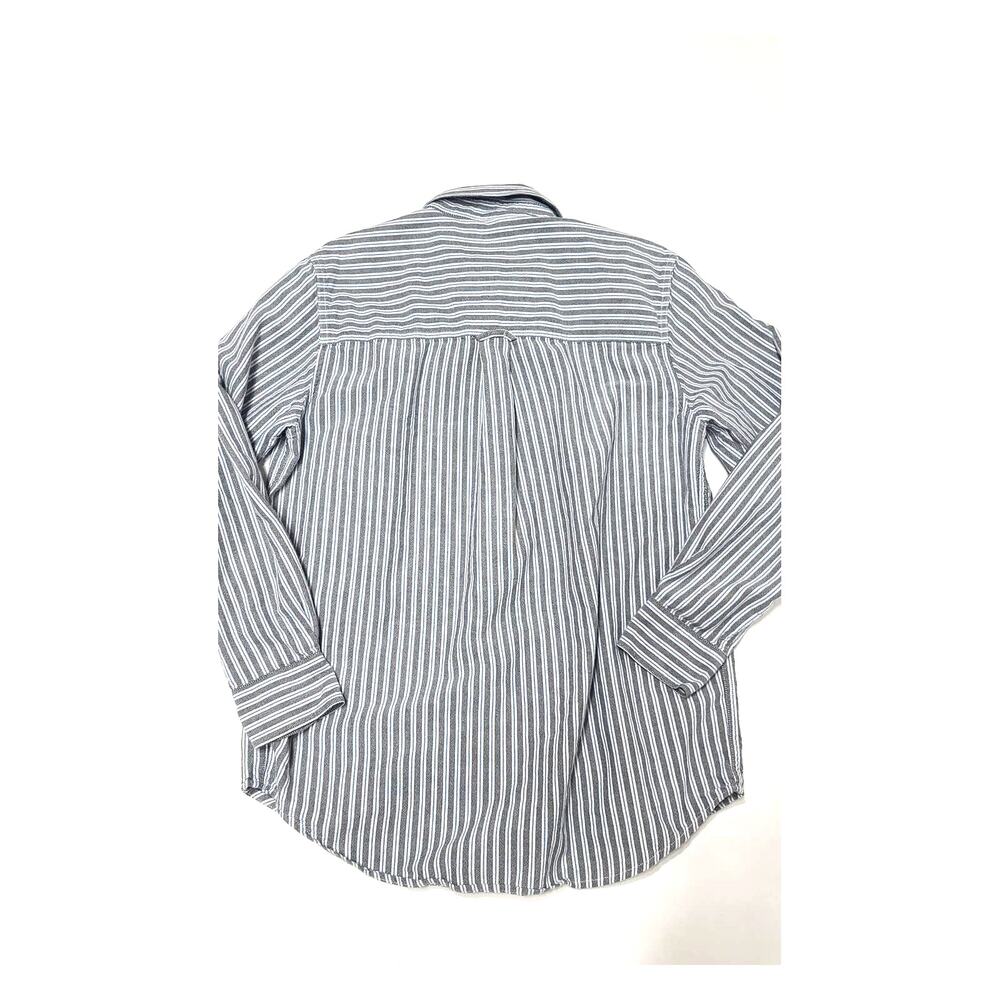 Chaps men's small cotton striped button down - Picture 3 of 3